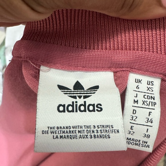 ADIDAS' ORIGINALS DUSKY PINK TRACK SUIT - Picture 3 of 8